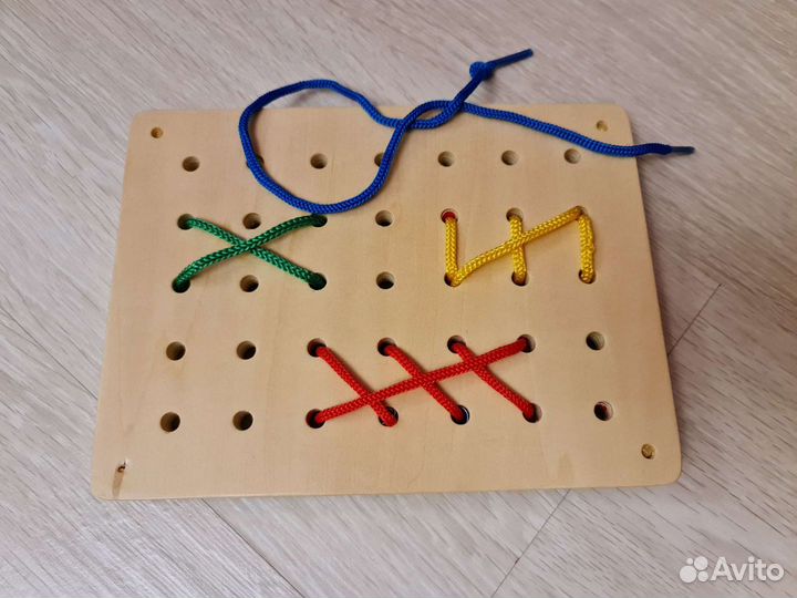 Мозайка-шнуровка