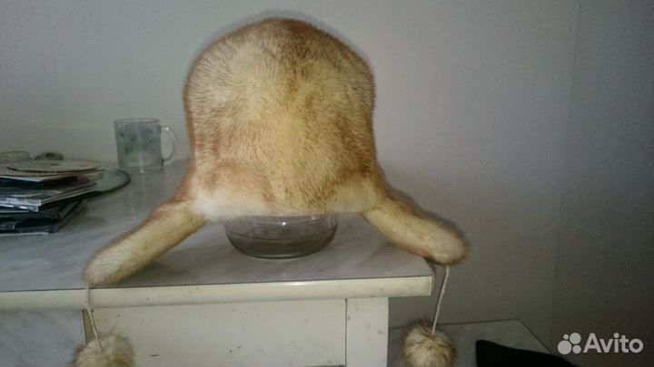 Шапка норковая женская