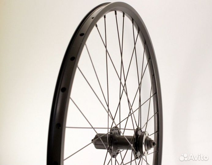 Колесо для велосипеда 27,5 Зад, Дв обод 32h FWD, Втулка WZ, Под кассету 8-9 ск, disc 6 болтов, Эксц