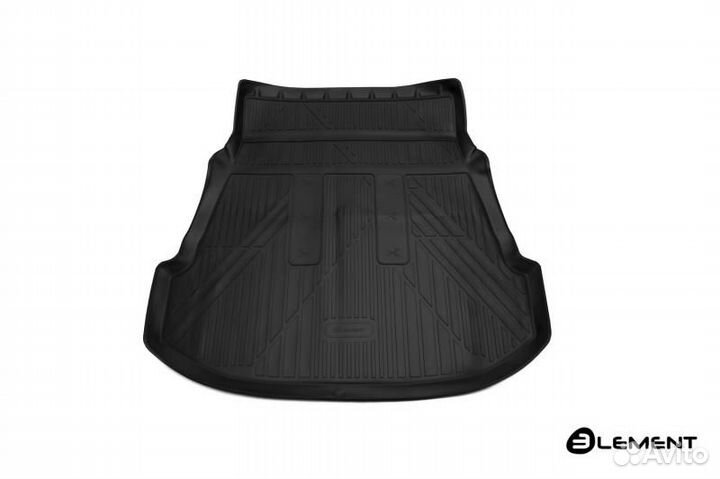 Коврик 3d в багажник toyota fortuner, 2017, внед