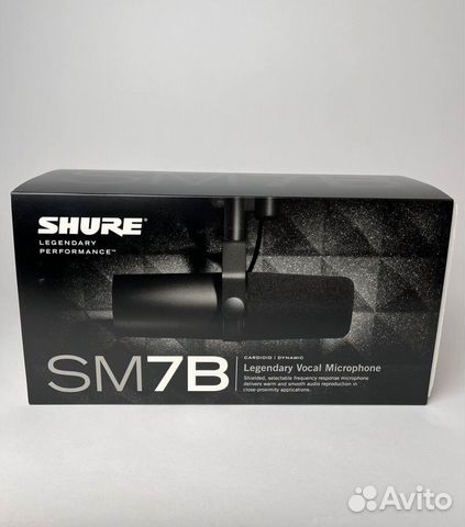 Набор для подкаста на основе микрофона Shure SM7B