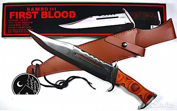 Нож Rambo III, охотничий нож