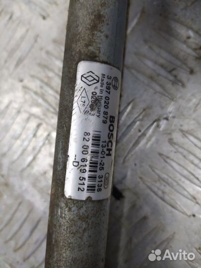 Трапеция дворников / стеклоочистителей Renault