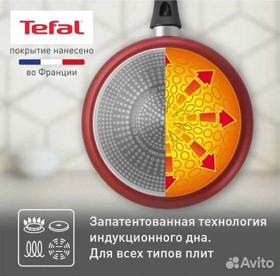 Набор посуды Tefal Daily Expert новый