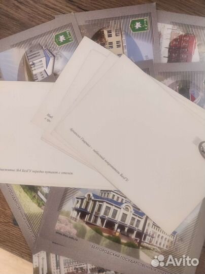 Набор открыток в коллекцию