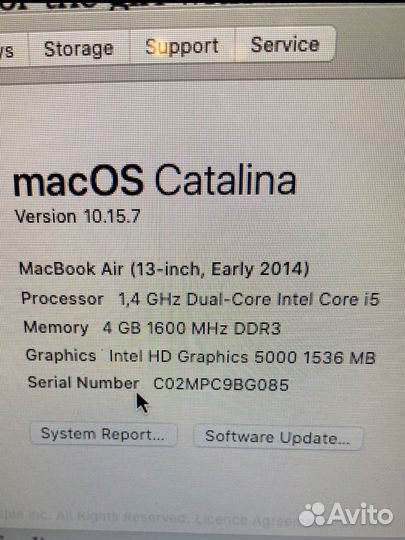 Apple MacBook Air 13 2014