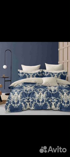 Кпб с одеялом зима-лето Поплин, Сатин, новое