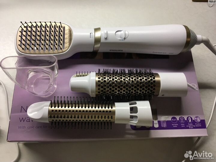 Фен-щетка Philips HP8663 Essential Care, белый