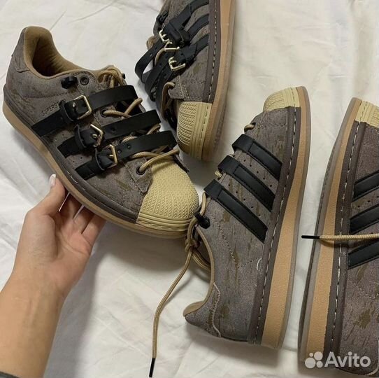 Melting Sadness x Adidas Superstar Karoro Hole