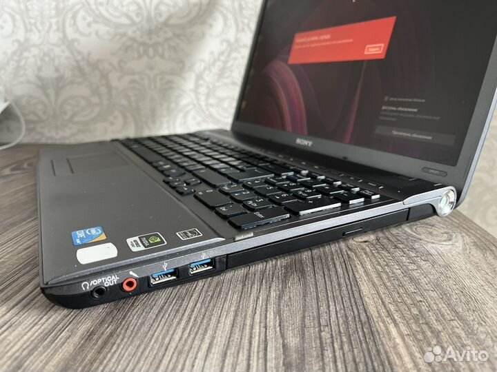 Ноутбук sony vaio i7