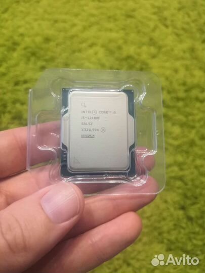 Процессор intel core i5 12400f новый