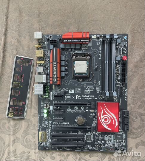 Gifabyte G.1 Spiner Z97/intel i7 4790K/16gb RAM