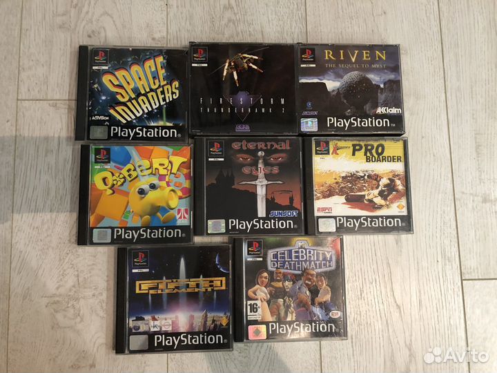 Оригинальные игры на ps1