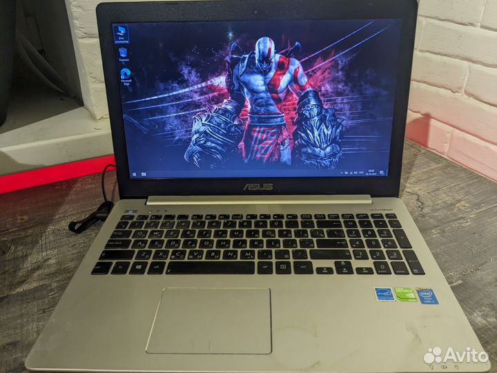 Игровой ноутбук Asus i7-4510/1tb/6gb/nvidia 840m