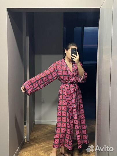 Пляжная накидка халат