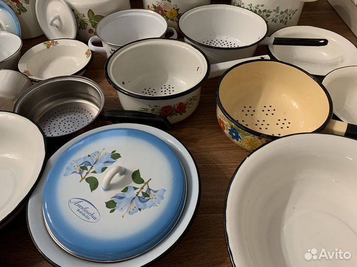 Посуда эмалированная Лысьва