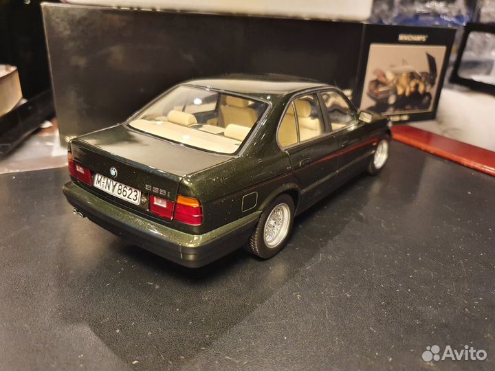 1:18 Minichamps BMW 535i E34 Green Старый выпуск