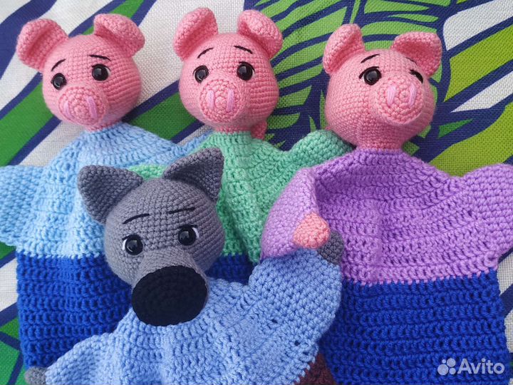 Три поросёнка, кукольный театр