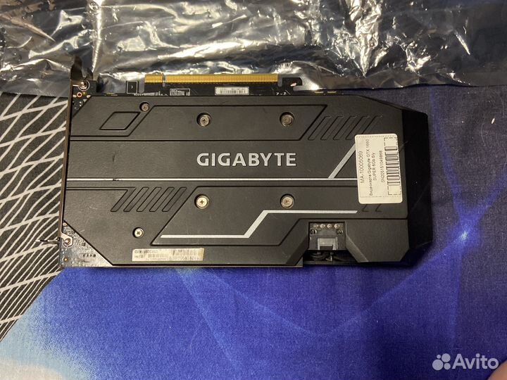 Видеокарта gtx 1660 6gb gigabyte