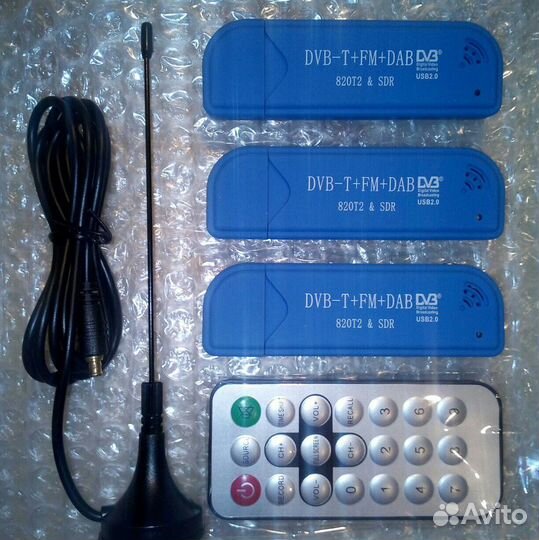 USB RTL SDR приёмник R820T2 + 2832U