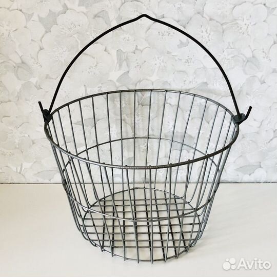 Корзина для сада плетеная
