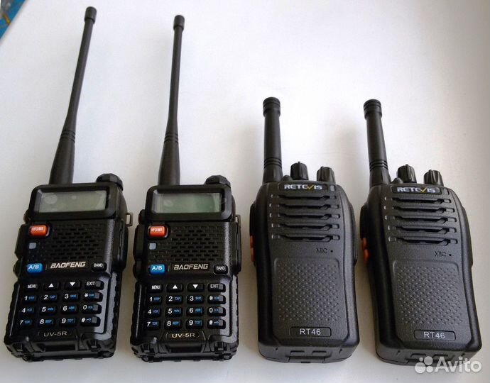 Рации Baofeng Retevis новые