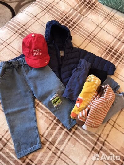 Детские вещи для мальчика пакетом