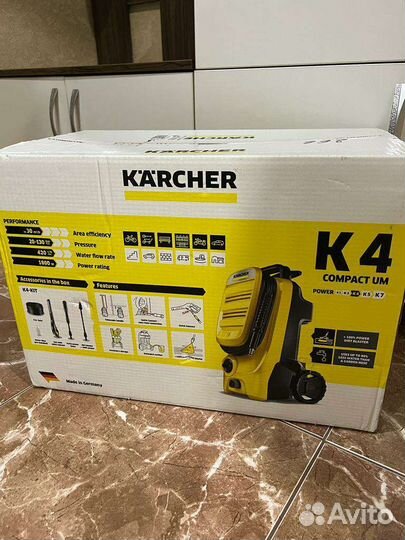 Мойкa высoкого дaвлeния Каrchеr K 4 Compact uм