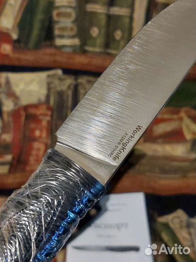 Нож WorkingKnife WK7 Х12мф Заполированный Сатин