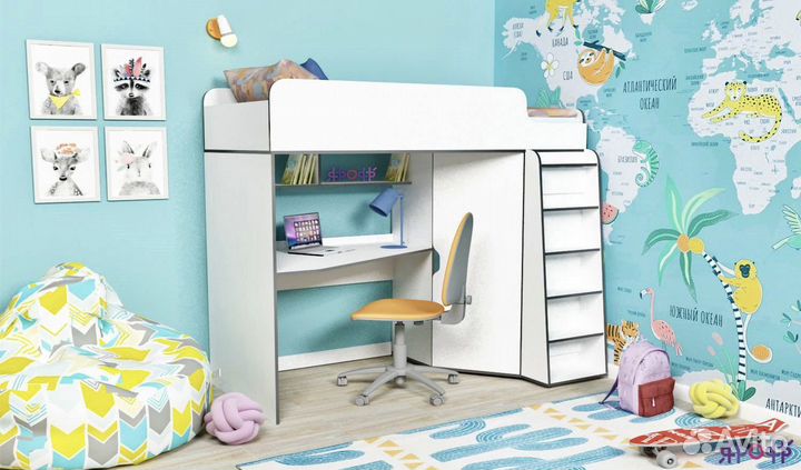 Кровать-чердак юниор-7