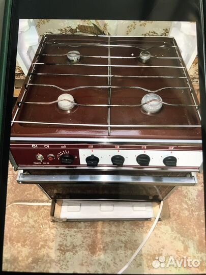 Плита газовая гефест