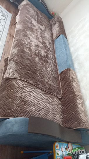 Покрывало на угловой диван