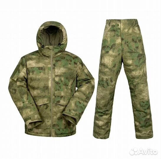 Тактический костюм мох зимний