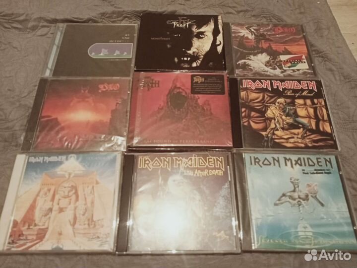Фирменные и лиц CD диски (русский рок,metal)