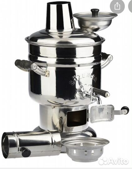 Самовар на дровах новый