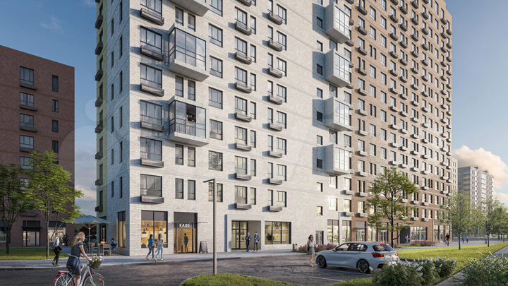 Квартира-студия, 21,7 м², 9/15 эт.