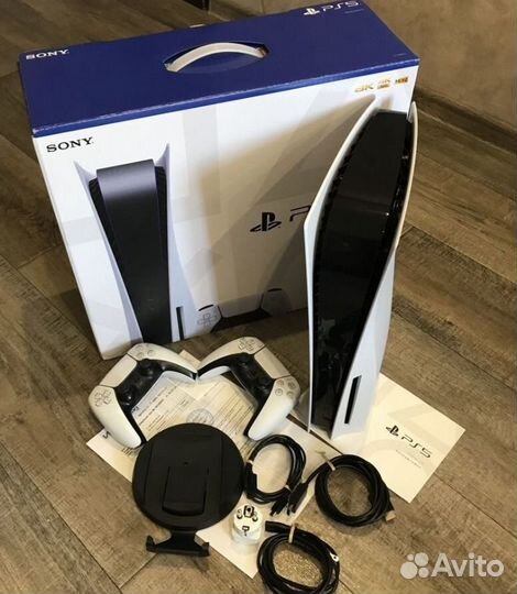 Игровая приставка Sony playstation 5 + 600 игр