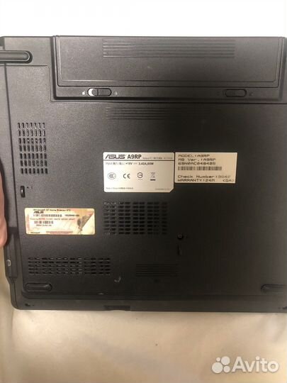Ноутбук asus a9Rp