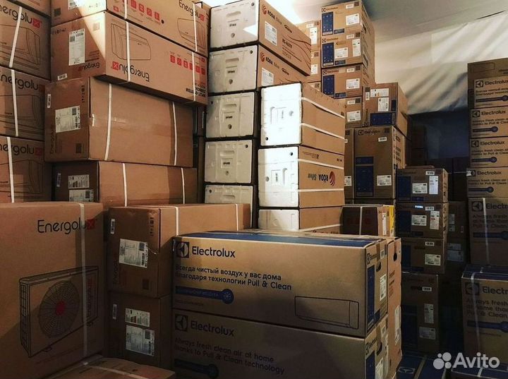 Кондиционеры с монтажом