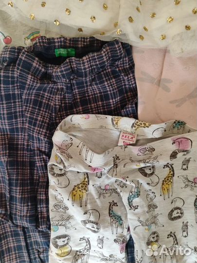 Пакет вещей на девочку 4-5 лет Zara HM Sela Carter