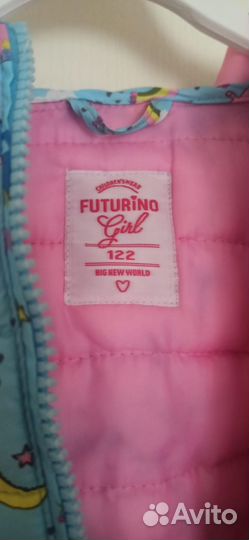 Куртка демисезонная для девочки. 122