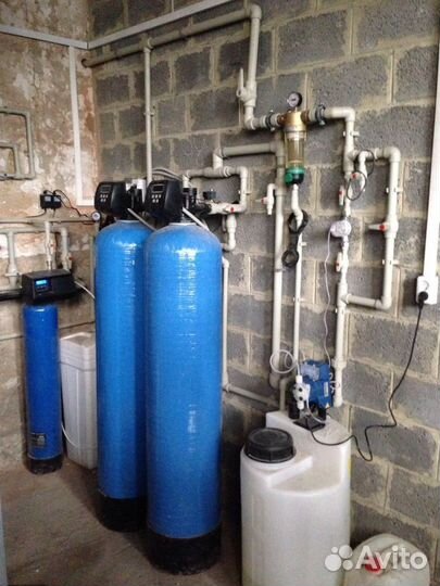 Очистка воды от сероводорода, бактерий, железа