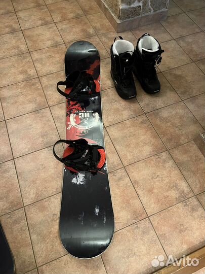 Сноуборд комплект мужской 160