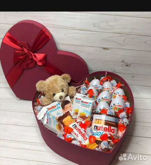 Подарочные боксы кто любит сладко и красиво