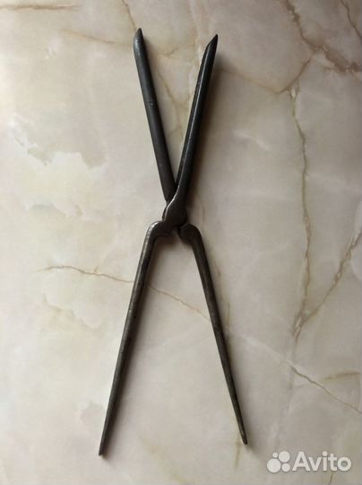 Довоенные антикварные щипцы для волос 1930-1940 г