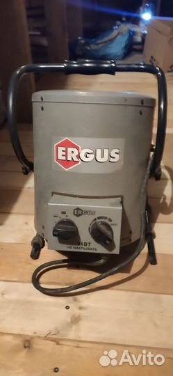 Электрическая тепловая пушка ergus, 3кВт