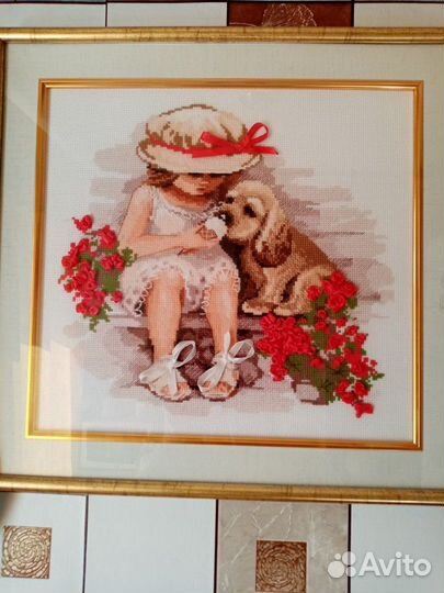 Картины вышитые