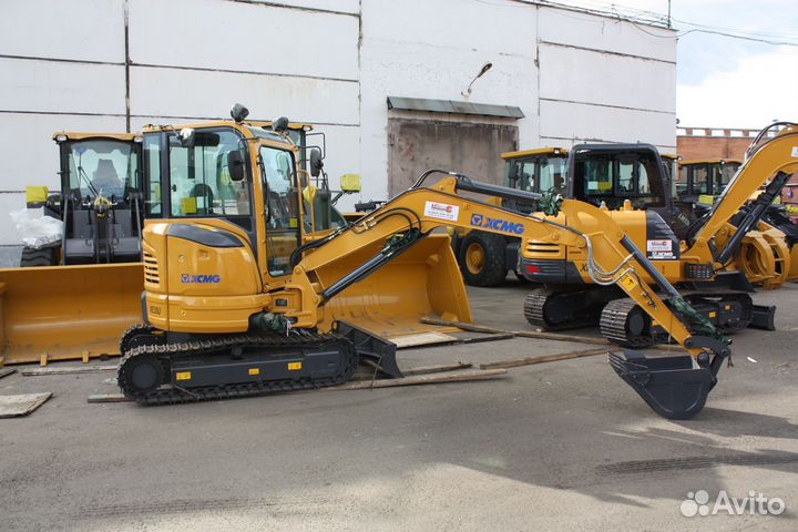 Мини-экскаватор XCMG XE35U, 2023