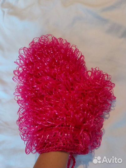 Мочалка ручной работы