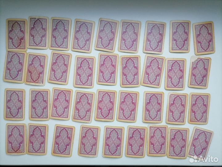 Карты игральные пасьянсные мини СССР 70е 36 карт